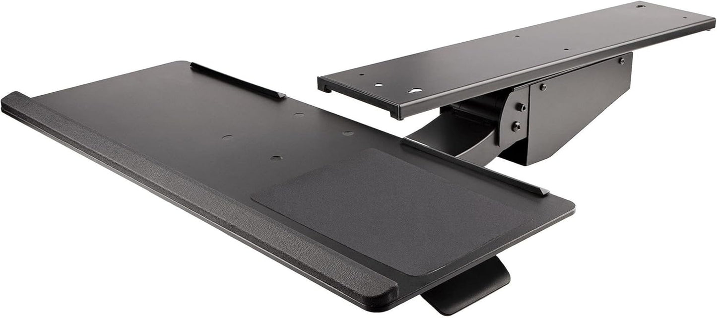 Full Motion Ergonomic Keyboard Tray - Height Adjustable 10x26 Platform