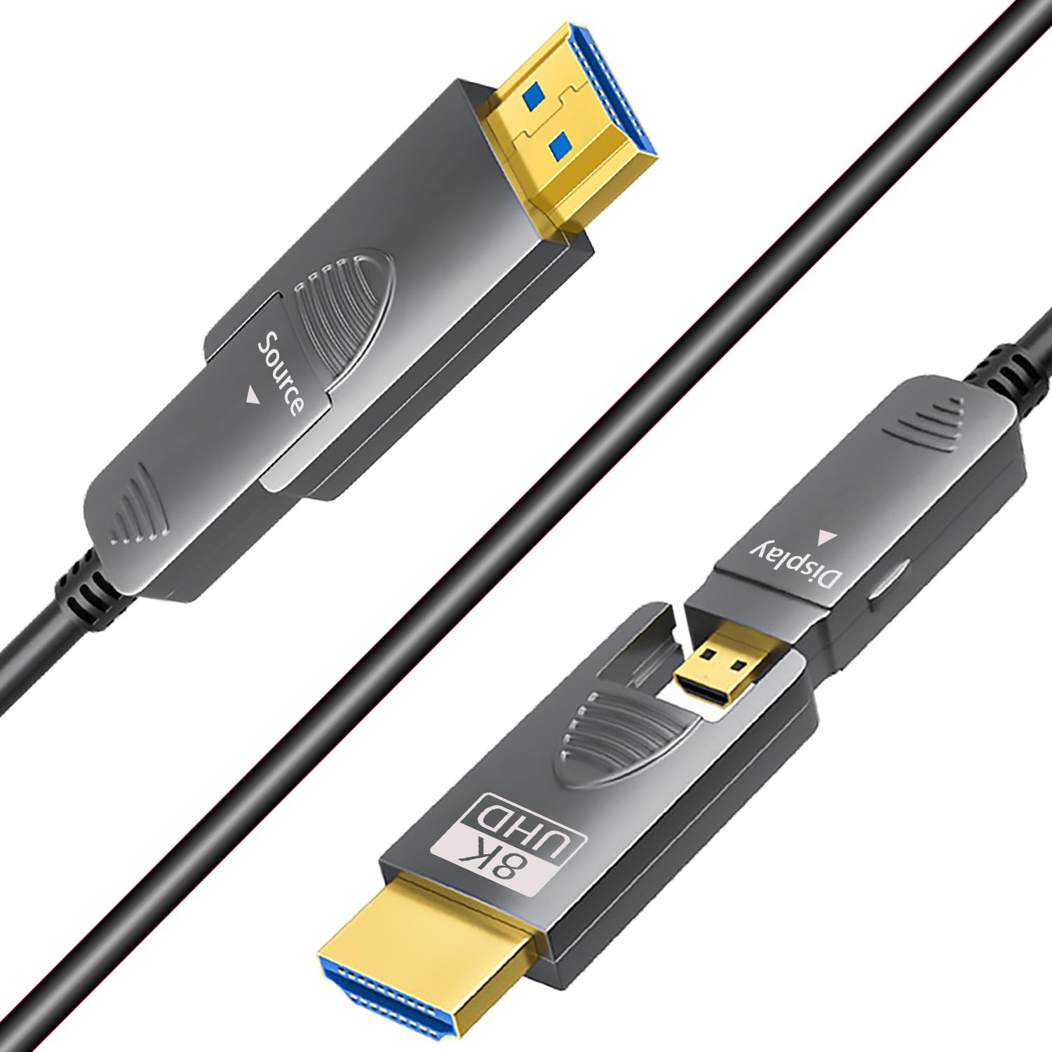 Ultra-Fast 8K Fiber HDMI Cable by SkyeySnail
