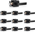 Probrico Matte Black Passage Door Levers 10 Pack - Contractor Pack