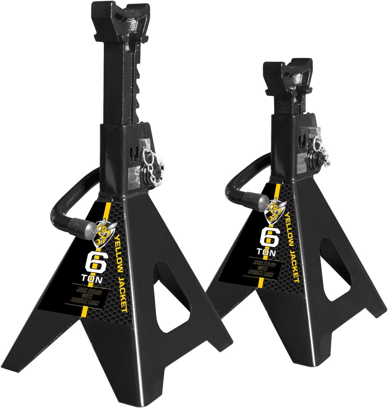 6 Ton Jack Stands for Lifting Cars and SUVs with Safety Features