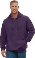 KingSize Big Men's Fleece Hoodie for Relaxation and Warmth