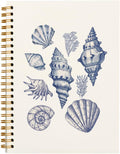 Beach Ocean Coquette Notebook - Cute Hardcover Spiral Journal