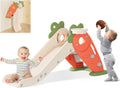 BIERUM Toddler Slide 3-in-1 Carrot Theme - Foldable Indoor Playset