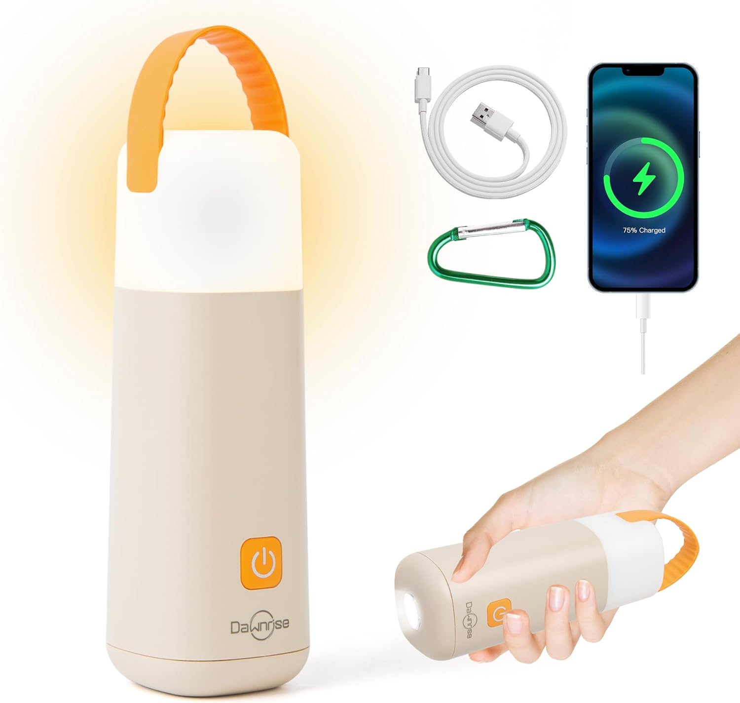 Ultra-Bright Rechargeable Lantern - 350 Hours!