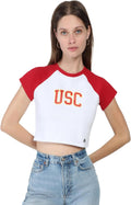 Homerun Cropped Tee for Game Day - Stylish Women's Baby Tee