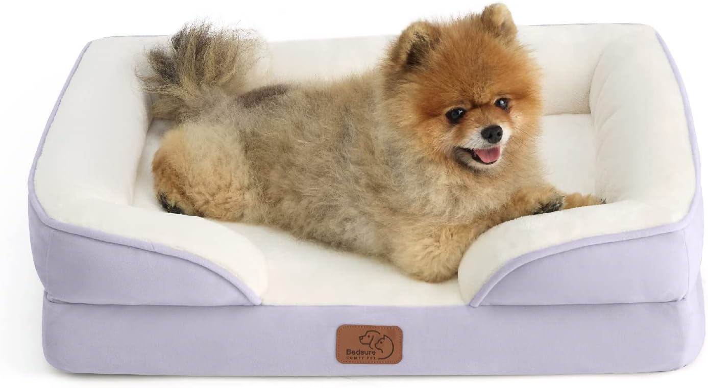 Orthopedic Dog Bed for Small Dogs - Comfortable & Waterproof