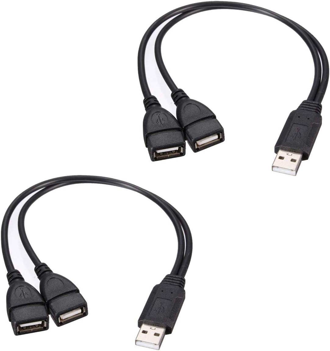 Dual USB Splitter - Charge & Sync with Ease!