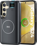 Mavulo Battery Case for Samsung Galaxy S24 6.2 in - 8000mAh Backup