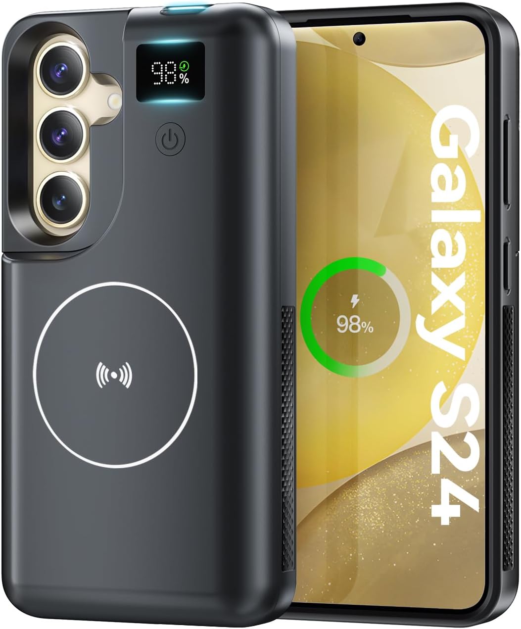 Mavulo Battery Case for Samsung Galaxy S24 with 8000mAh Power