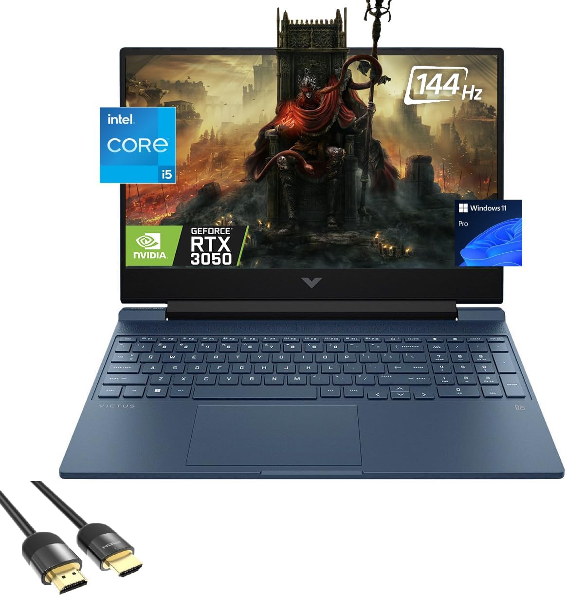 HP Victus Gaming Laptop: High Performance 12th Gen Core i5, RTX 3050, 64GB RAM