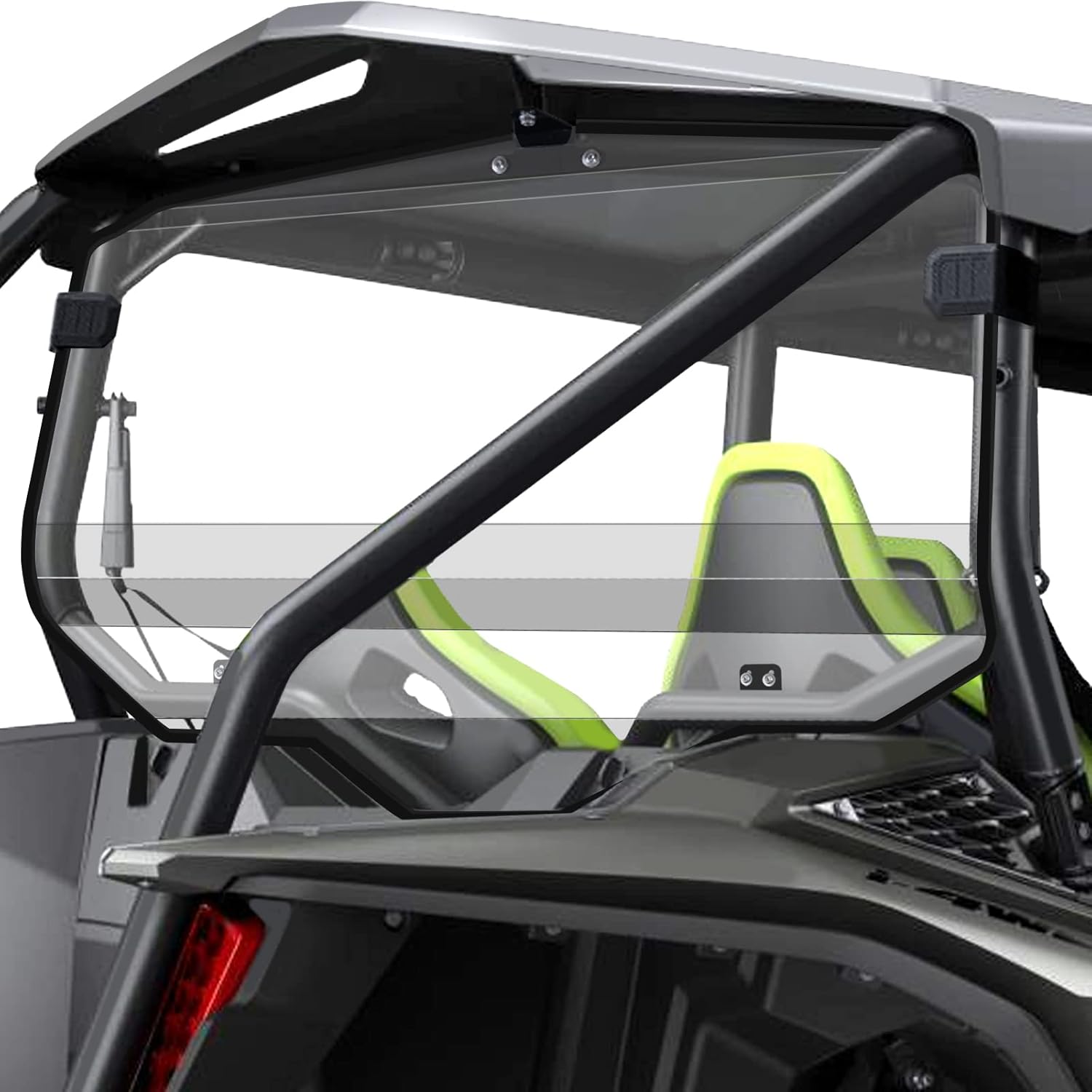 StarknightMT Talon 1000 Rear Windshield for 4 Seater UTV