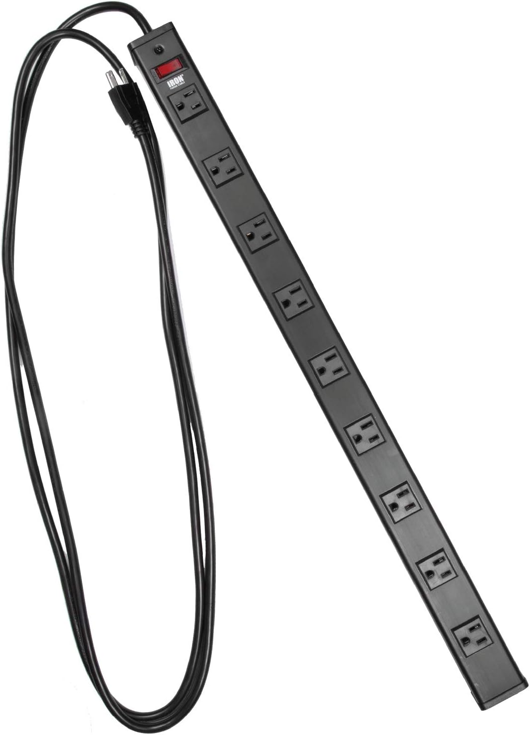 Iron Forge Cable 9 Outlet Heavy Duty Surge Protector Power Strip