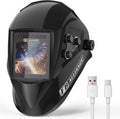 Large Viewing Welding Helmet True Color Auto Darkening - Comfortable