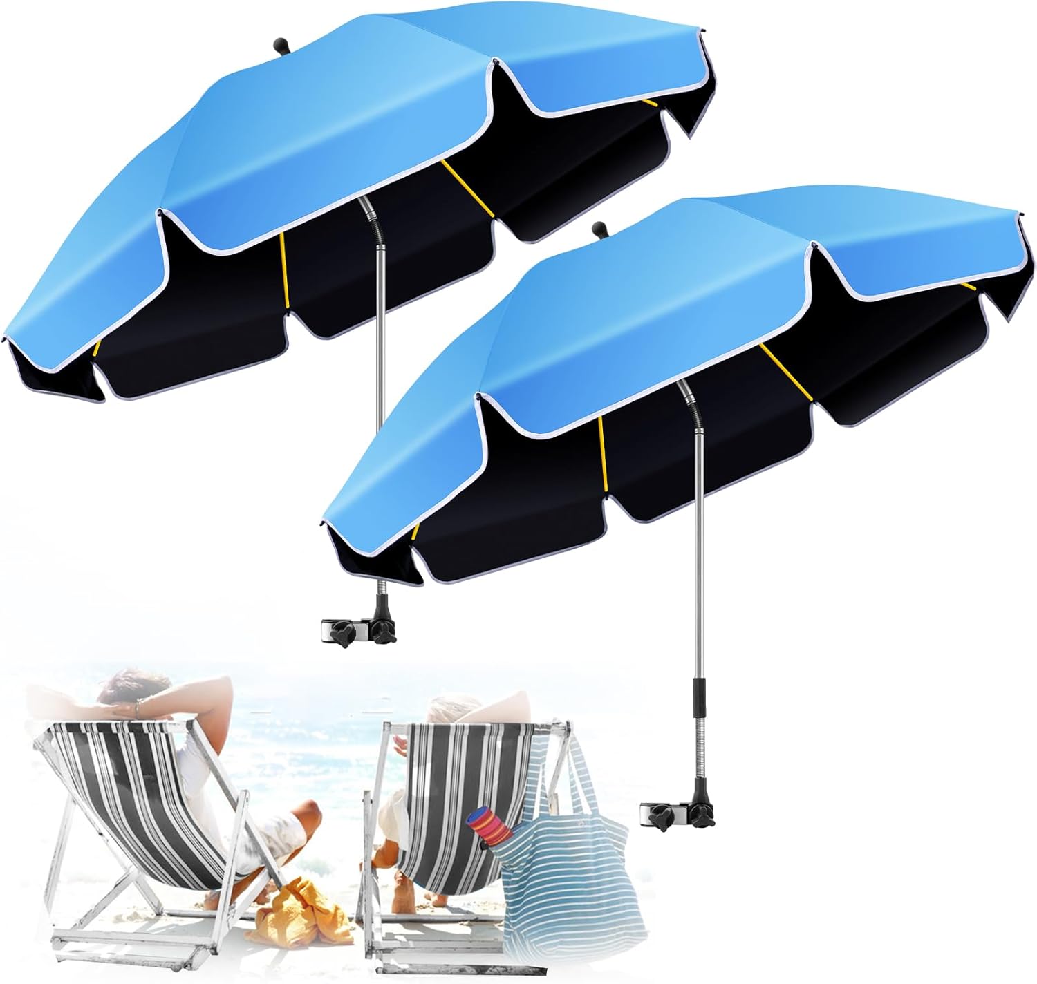Umbrella 360 Adjustable Protection Stroller for Beach & Camping