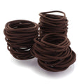 My Lello Hair Elastics Hair Ties - Professional Grade Brown 1000 Pack