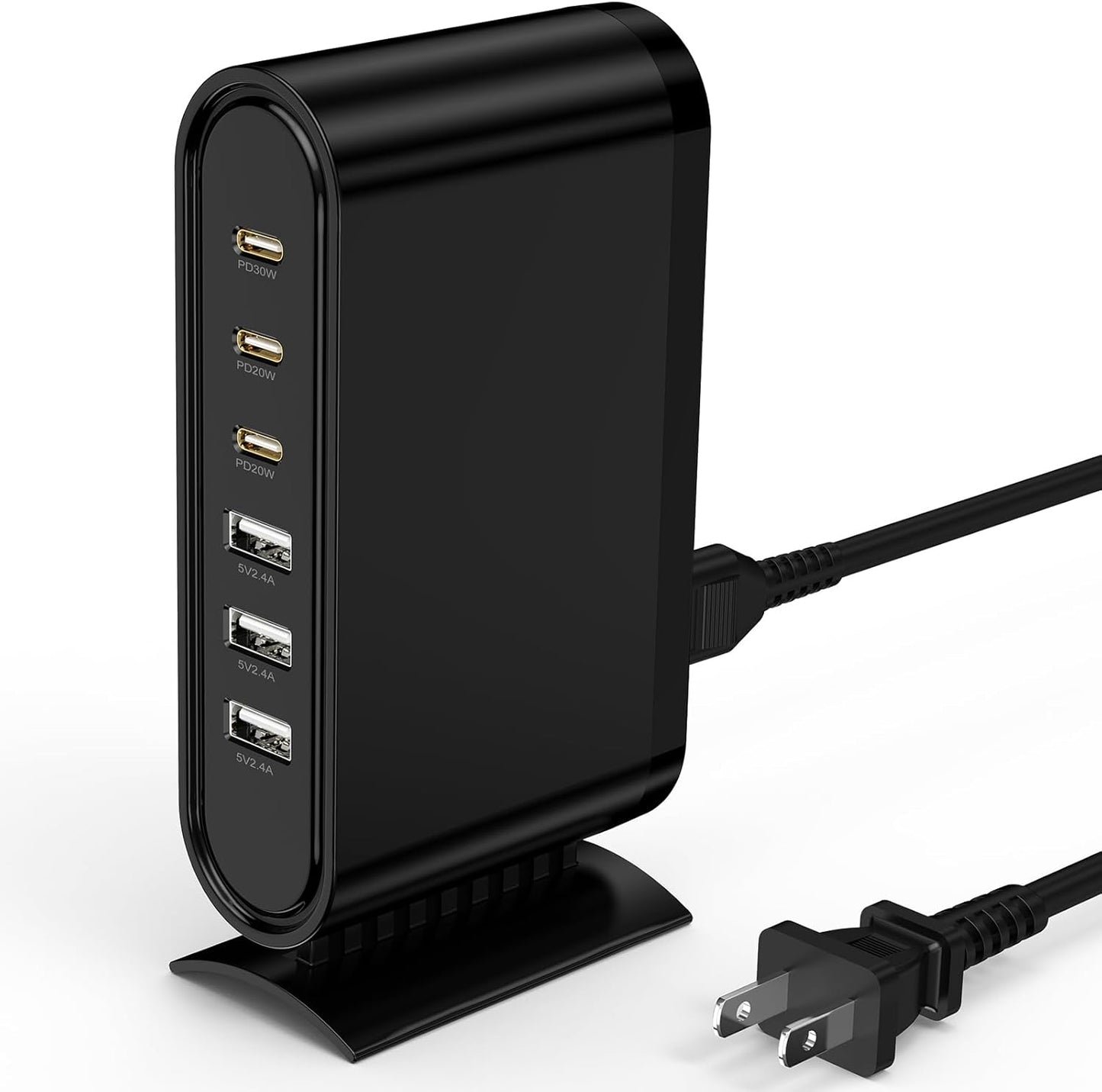 Kitminun 6-Port Fast Charger for Multiple Devices