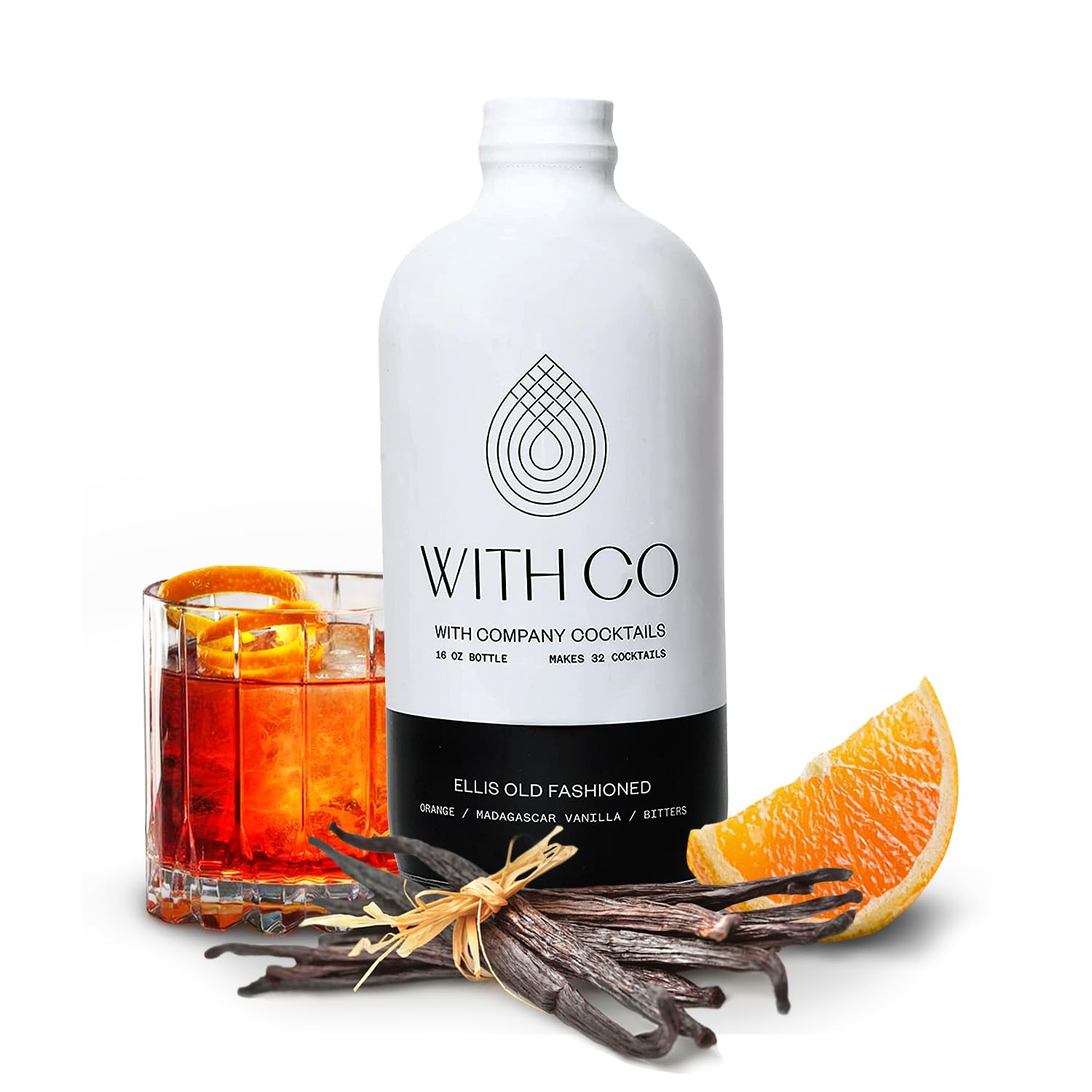 WITHCO Craft Mixer: Makes 32 Cocktails with Vanilla & Orange
