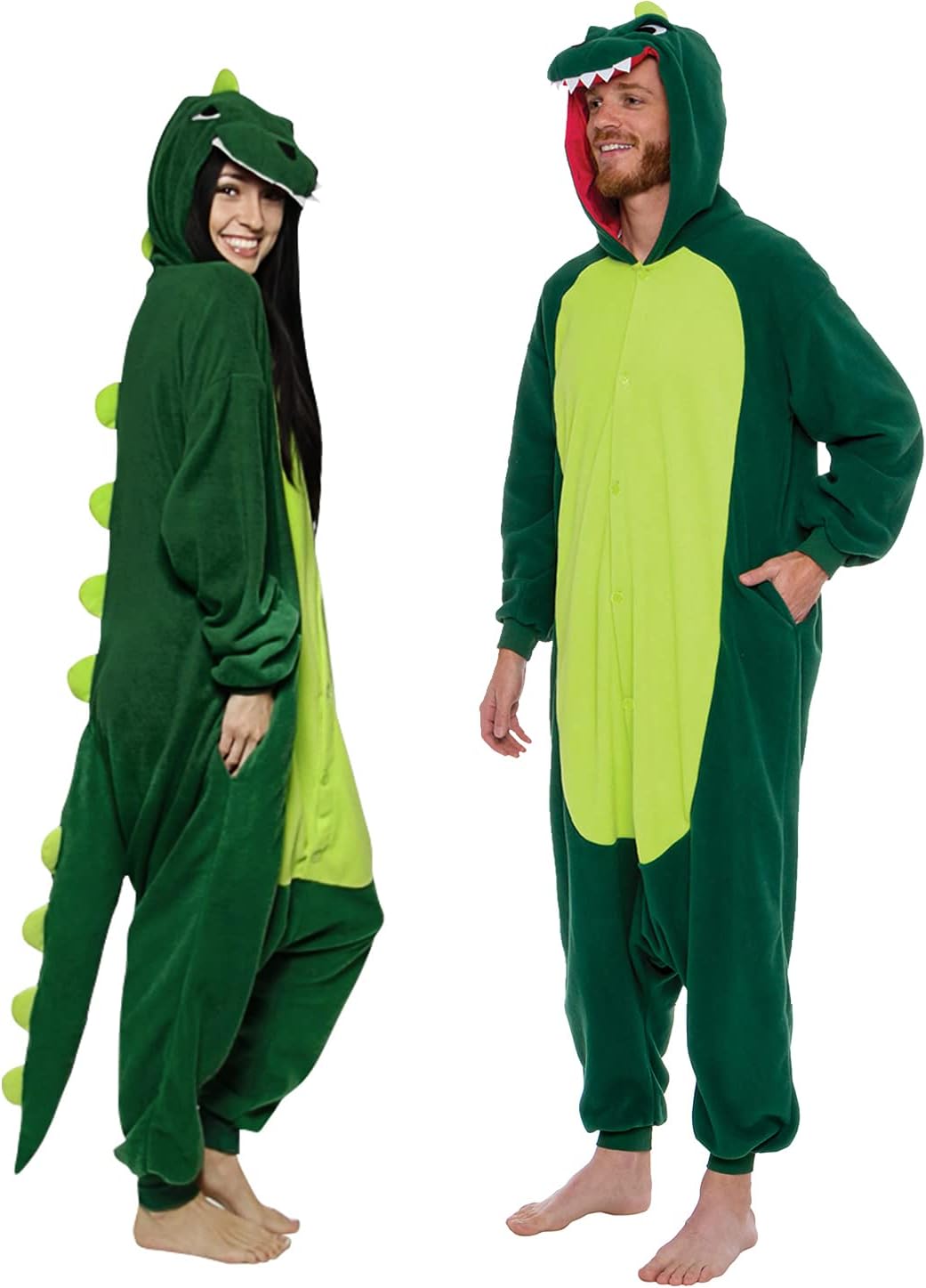 Funziez Dinosaur Adult Onesie - Comfy T-Rex Costume for Fun
