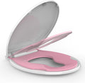 Toilet Seat with Built-In Toddler Potty Seat - Quiet Close Comfort