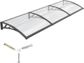 Awning for Door Entrance 40x120 in - Weatherproof Door Canopy