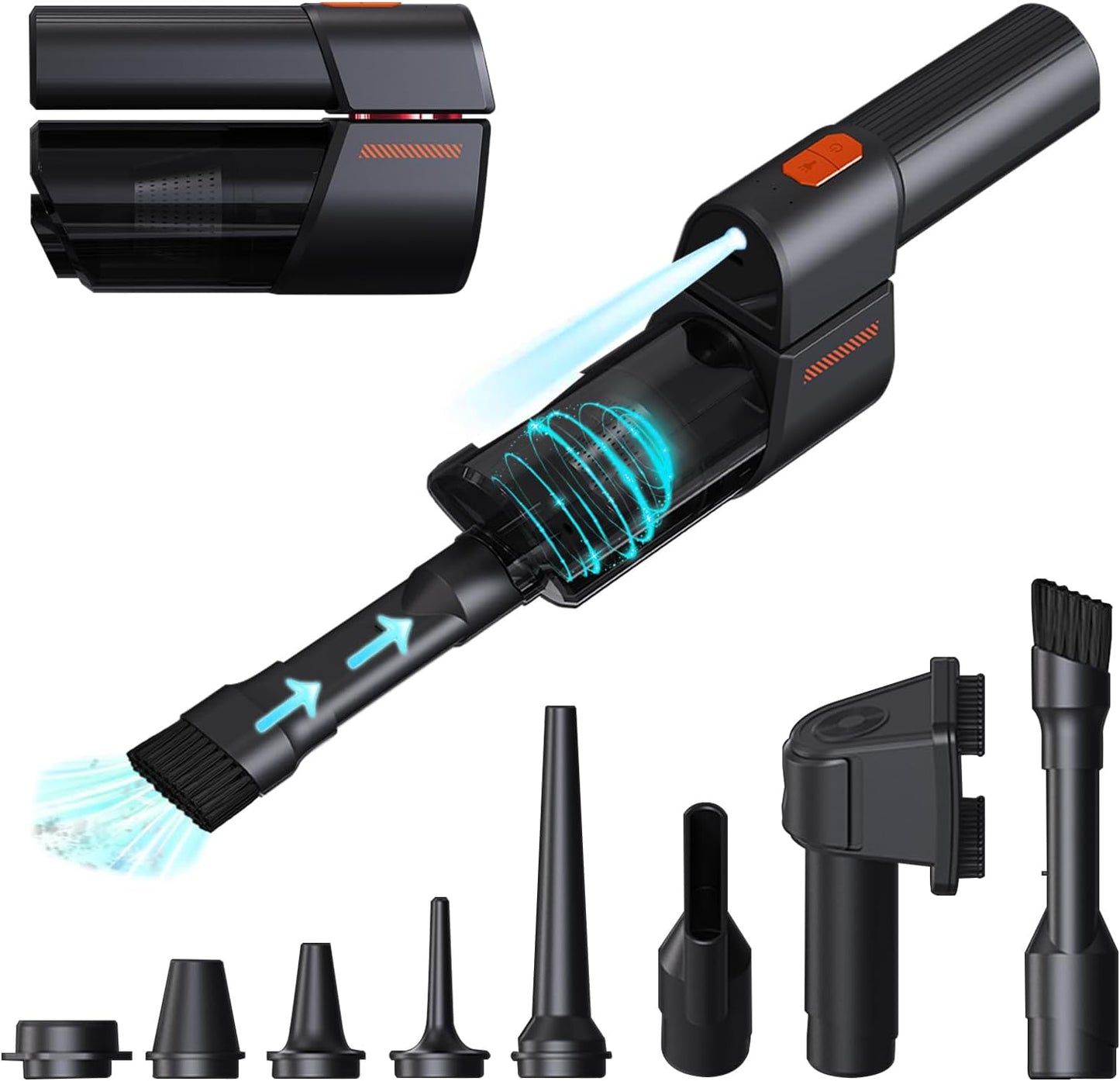 180 Foldable Handheld Vacuum - Portable Power!