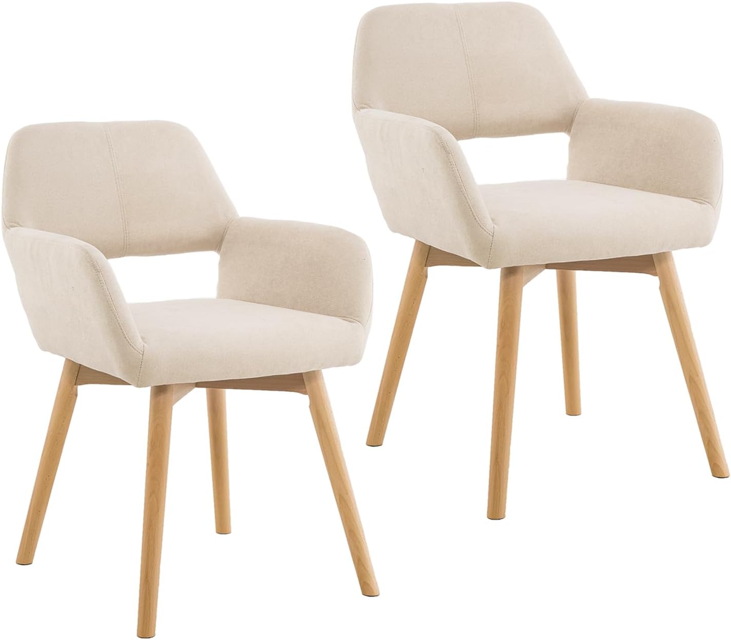 Mid Century Modern Dining Chairs Set of 2 for Stylish Homes