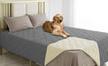 Waterproof Dog Bed Cover with Anti-Slip Back - Quilted Pet Blanket