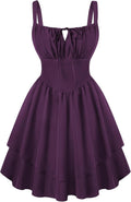 Scarlet Darkness Mini Corset Dress for Women Teens (Style 74BZ)