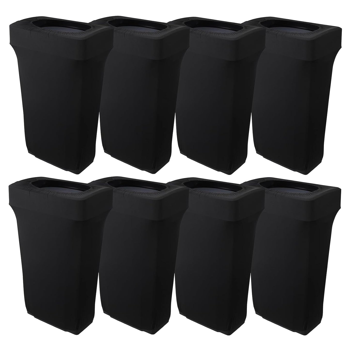 23 Gallon Stretch Spandex Trash Can Cover for Elegant Events