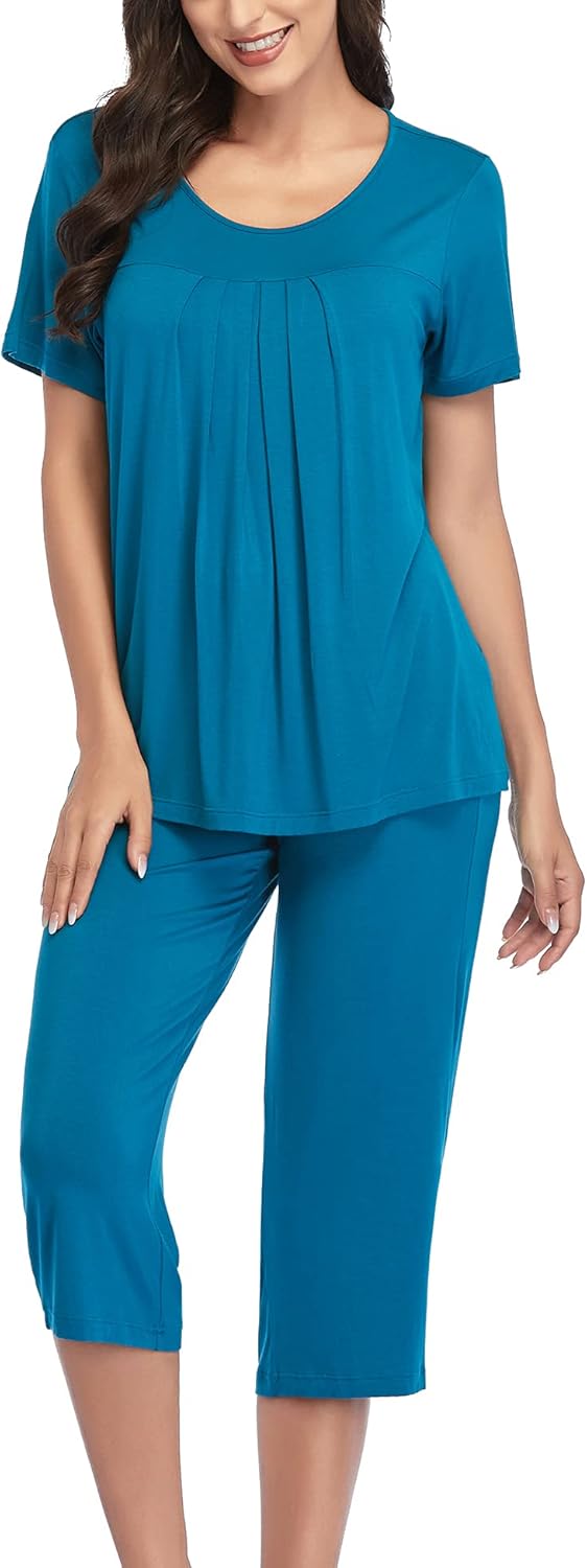 COLORFULLEAF Womens Pajama Sets for Summer Comfort and Style