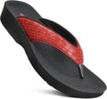 Arch Support Flip Flops for Women - Cushioned Padded Straps 6-11