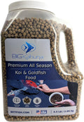 BIG Kahuna Koi Fish Food 4.5 lb Jug - Nutrient-Rich Floating Pellets