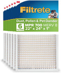 Filtrete 22x24x1 AC Furnace Air Filter - MPR 700, MERV 8