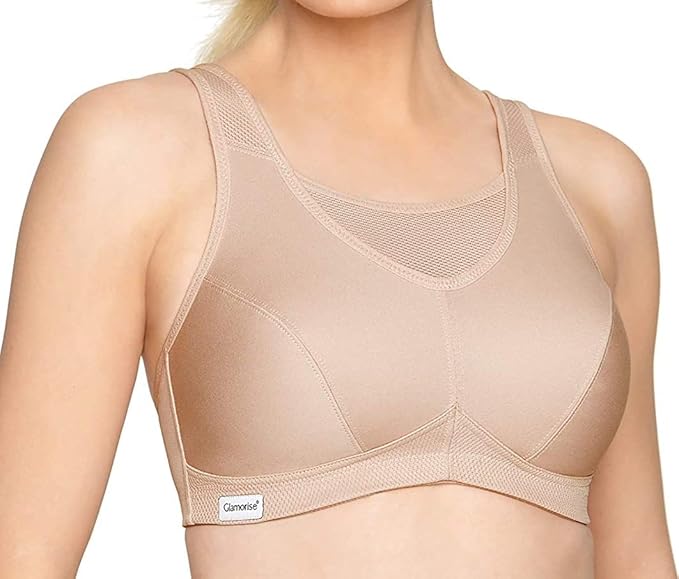 Glamorise Women's Full Figure No Bounce Plus Size Sports Bra