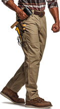 CQR Men's Quick Dry Work Pants - Lightweight Stretch (Style XTH3)