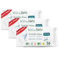Compostable Plant-Based Baby Wipes by Eco by Naty