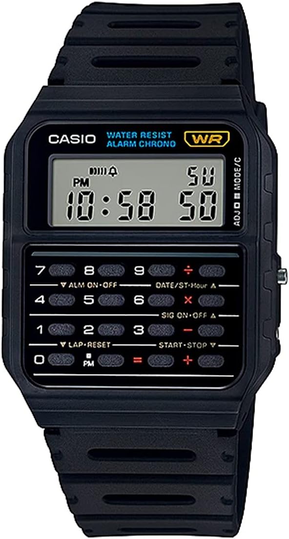 Casio Data Bank Watch | Stopwatch | Calculator | Dual Time | Water Resistant