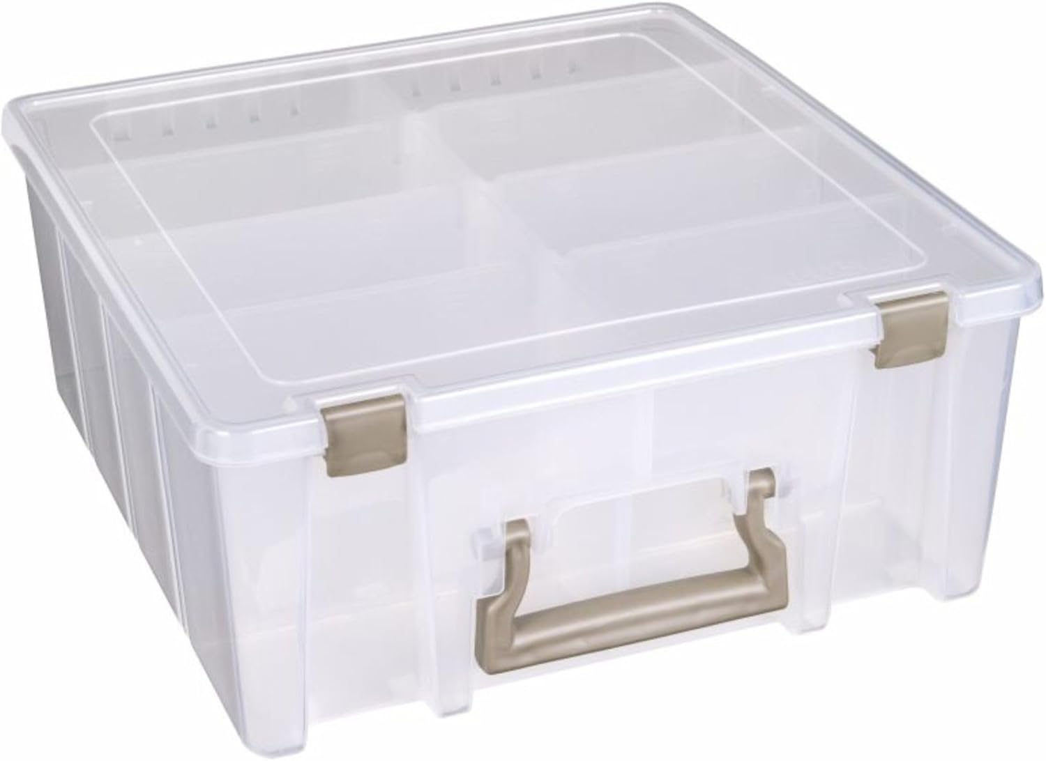 ArtBin Super Satchel Double Deep Box for Craft Storage Solutions