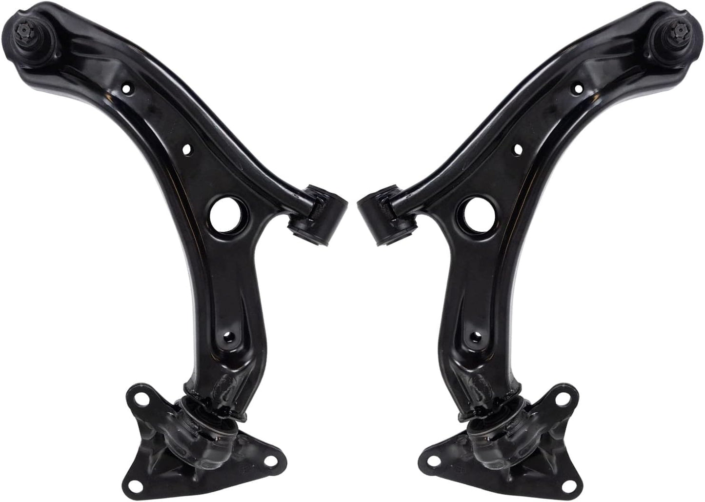 TRQ Front Lower Control Arm Set for 2009-2013 Honda Fit