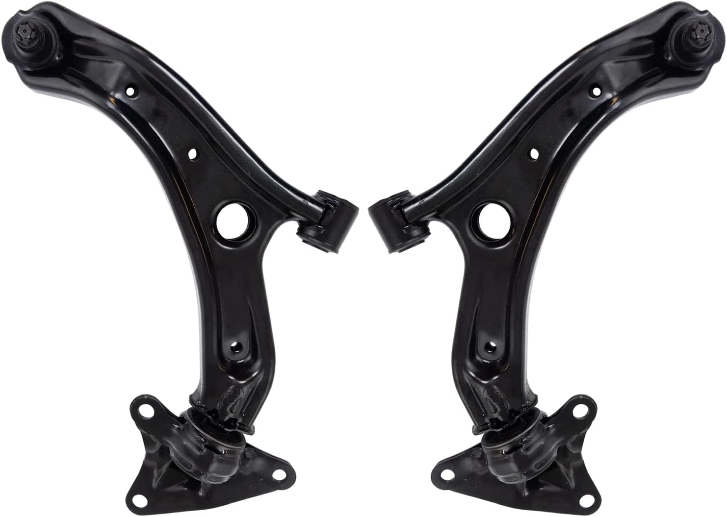 TRQ Front Lower Control Arm Set for 2009-2013 Honda Fit