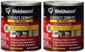 Dap Weldwood Original Contact Cement, 1-Pint Pack of 2 - Strong Grab