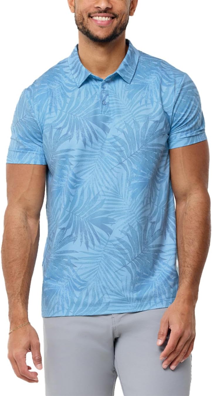 INTO THE AM Performance Dri Fit Polo Shirts for Men S-4XL
