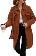EVALESS Fuzzy Fleece Jacket for Women - Warm Teddy Coat Fur