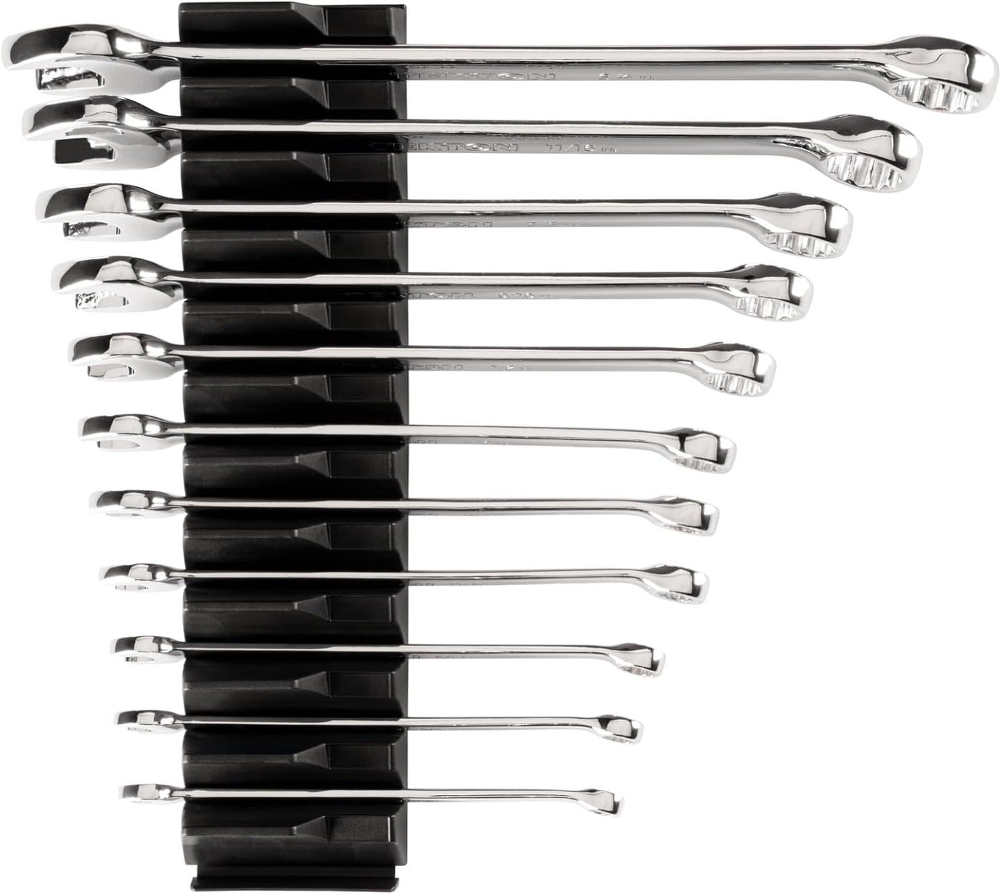 TEKTON Combination Wrench Set: 11-Piece Modular Organizers