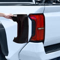 Taillight Protector Covers for Tacoma 2025 2024 - ABS Smoked Black