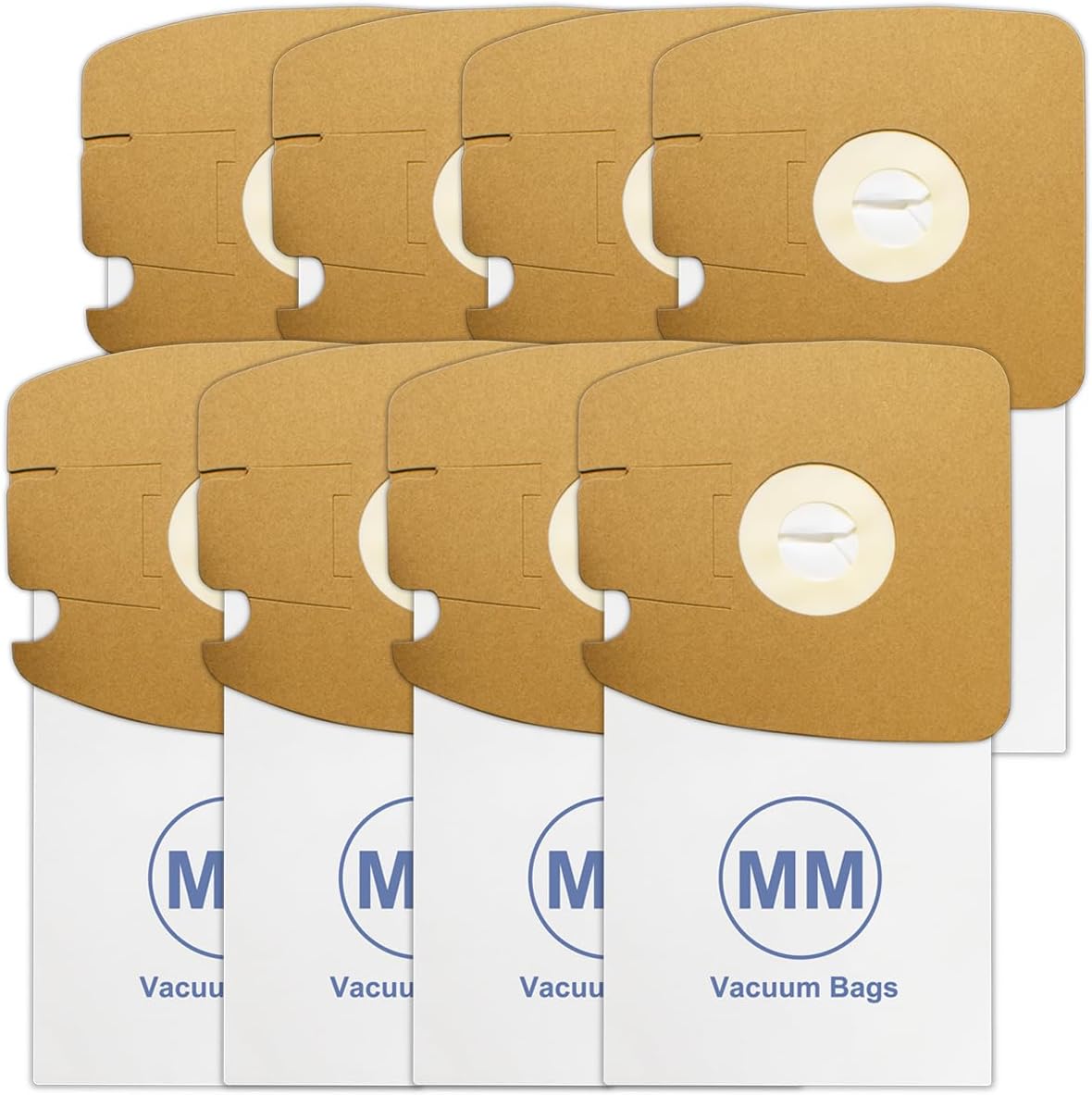 8-Pack Ycuvin MM Vacuum Bags for Eureka Mighty Mites