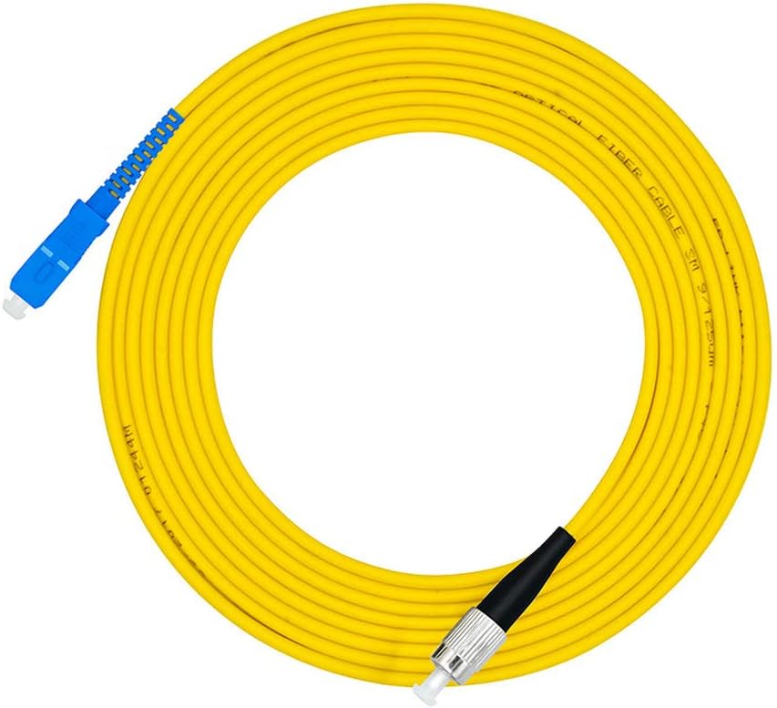100 Meters SC to FC Fiber Optic Cable Jumper for High Reliability
