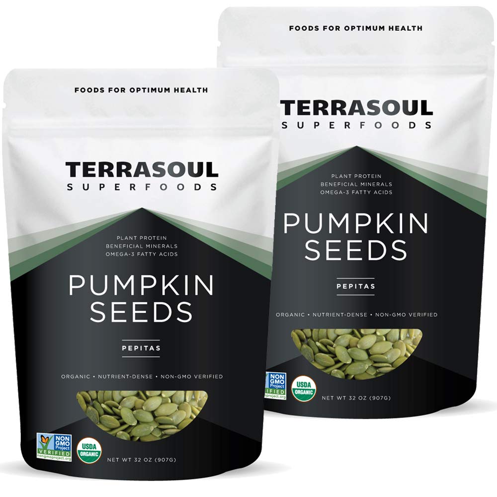 Organic Pumpkin Seeds - Premium Quality, Raw, Unsalted, 4 Lbs