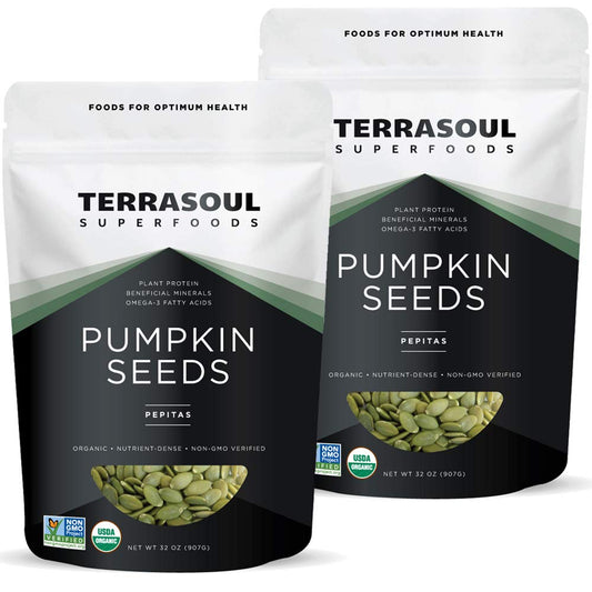 Organic Pumpkin Seeds - Premium Quality, Raw, Unsalted, 4 Lbs
