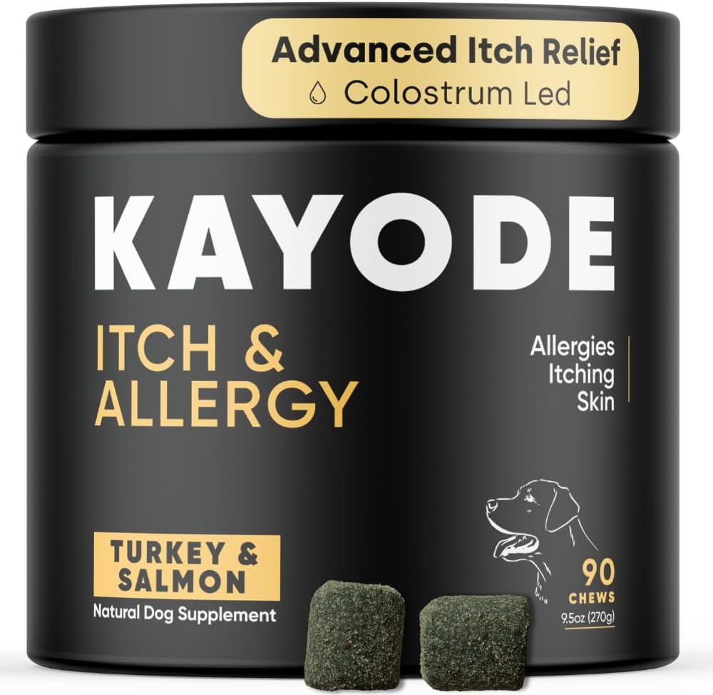Kayode Itch & Allergy Chews for Dogs - Natural Relief Solution